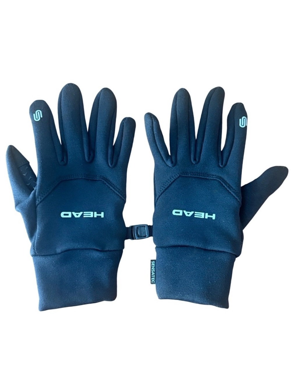 HEAD Sensatec Black Touchscreen Running Gloves Athletic Winter Gloves Women's XS